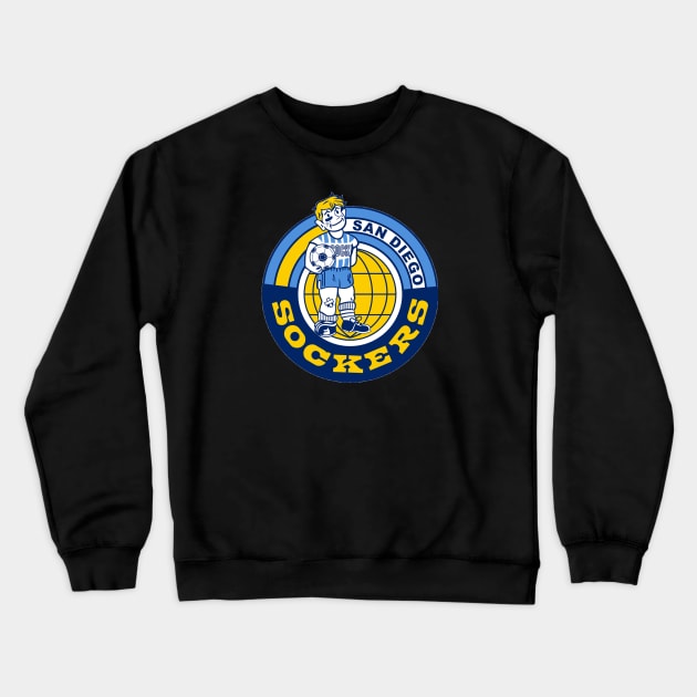 San Diego Sockers Crewneck Sweatshirt by AndysocialIndustries